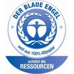 Blauer Engel - Hygiene-Papier aus Altpapier RAL-UZ 5