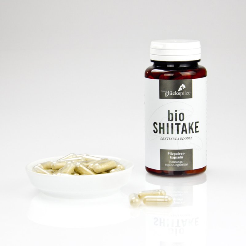 Nahrungsergänzungsmittel Bio Shiitake 120 Stk.