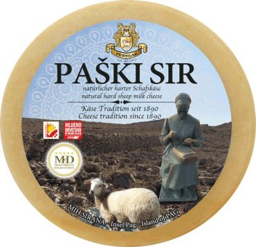 Zertifizierter Pager Käse "PAŠKI SIR" ganzer Laib, 2,7kg