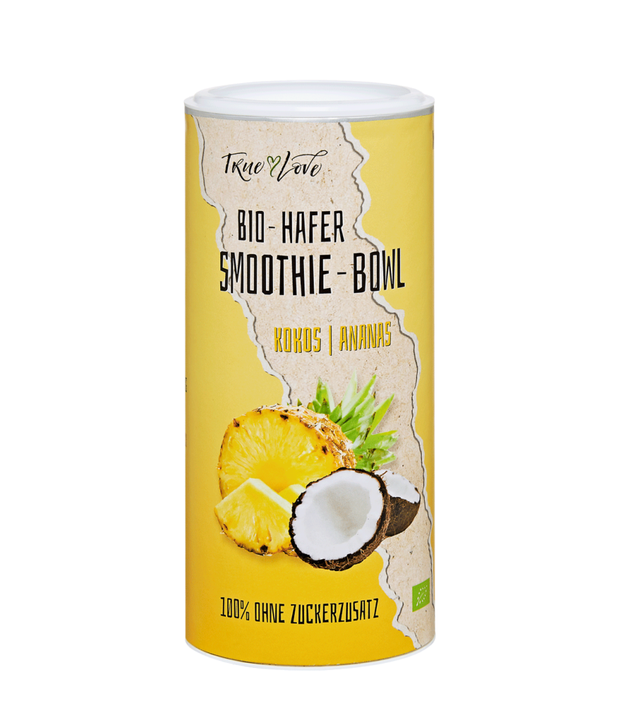 Bio-Smoothie-Bowl Kokos-Ananas 250g
