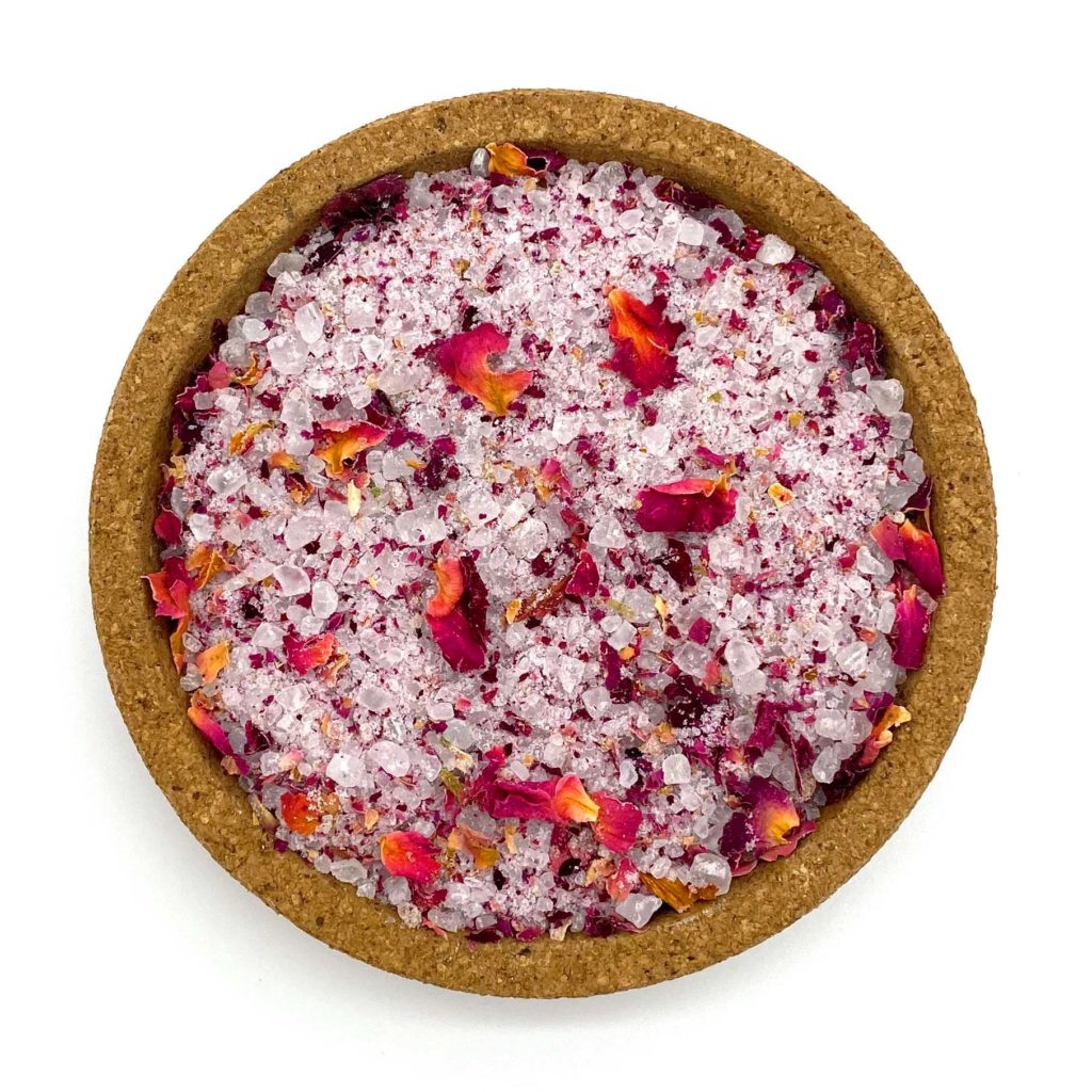 Rosenblüten Salz 45g - Kräutersalz