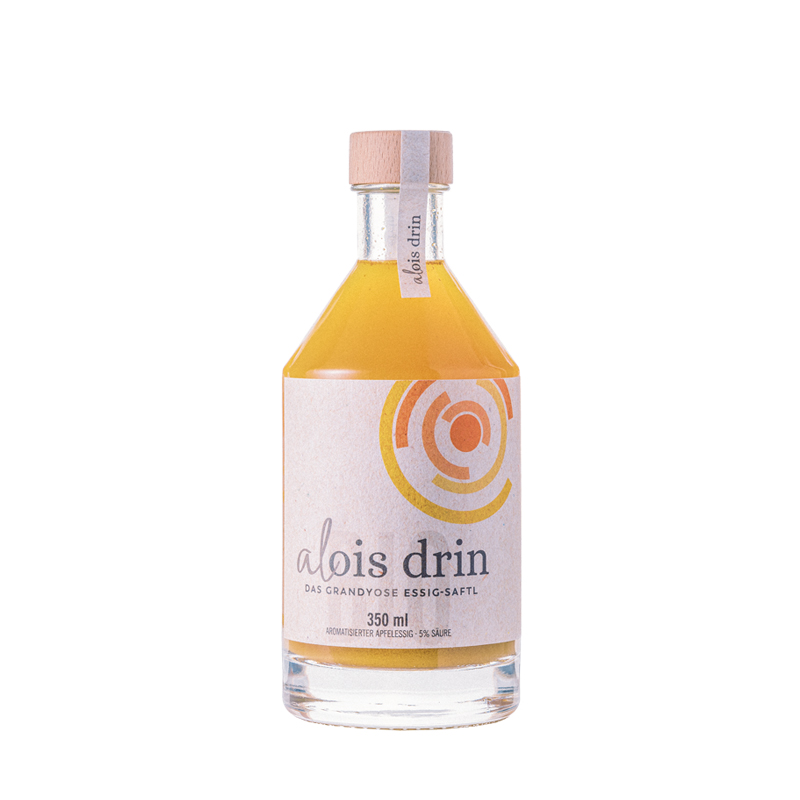 alois drin - Das Grandyose Essig-Saftl, 350ml Flasche