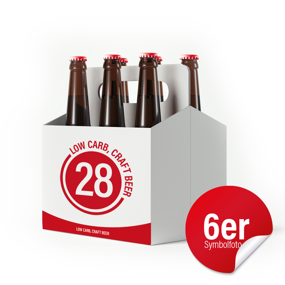 6er Bier-Verkostungsbox – 28 Low Carb