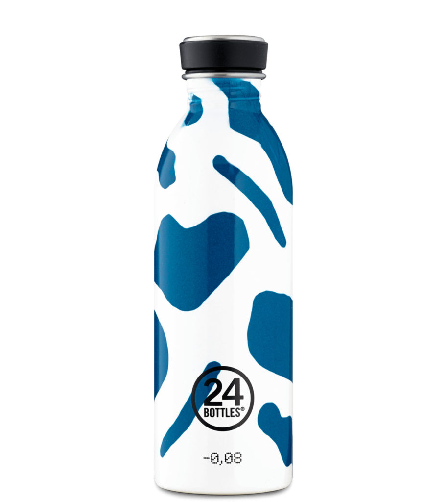 0,5l Edelstahl Trinkflasche „Lake Print“