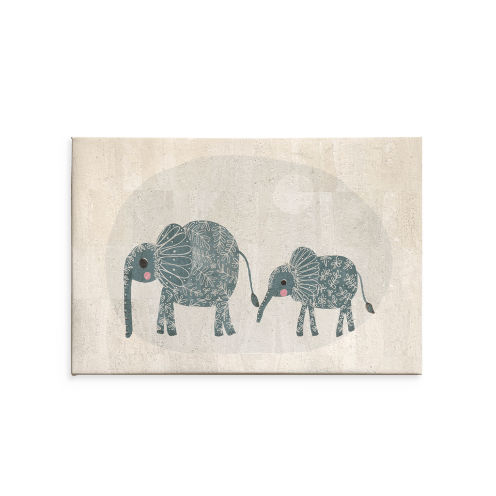 Elephants / Kunstdruck