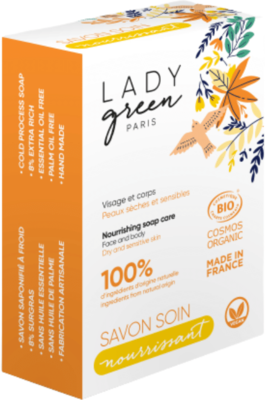 Lady Green Nährende Seife für Gesicht und Körper 100 g