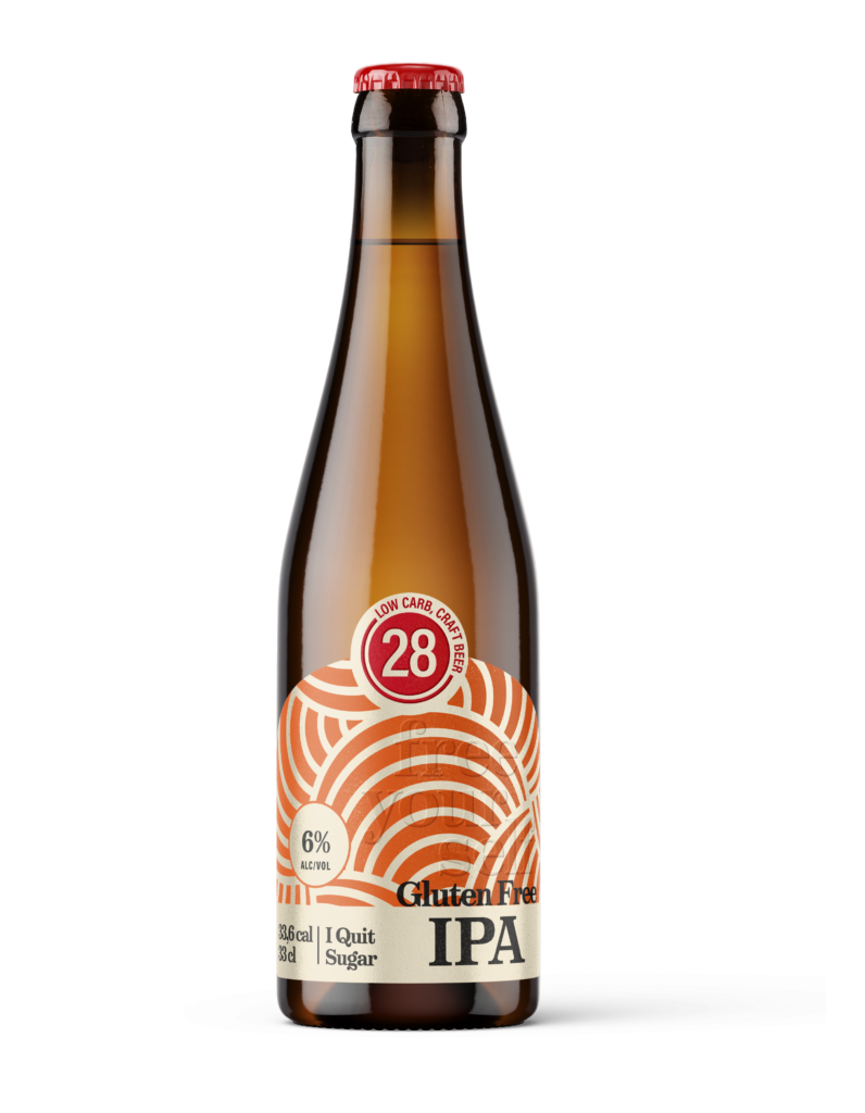 28 Low Carb Craft Bier „IPA glutenfrei“ 6 Fl. x 0,33l
