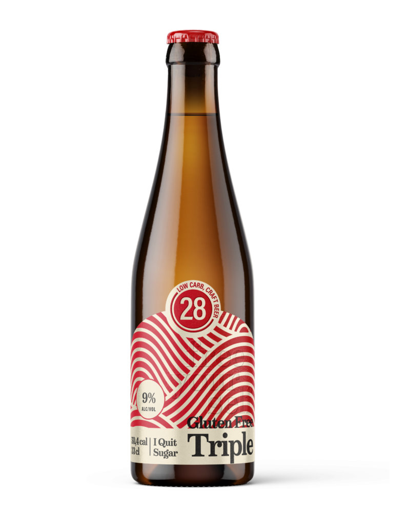 28 Low Carb Craft Bier „Triple glutenfrei” 6 Fl. x 0,33l