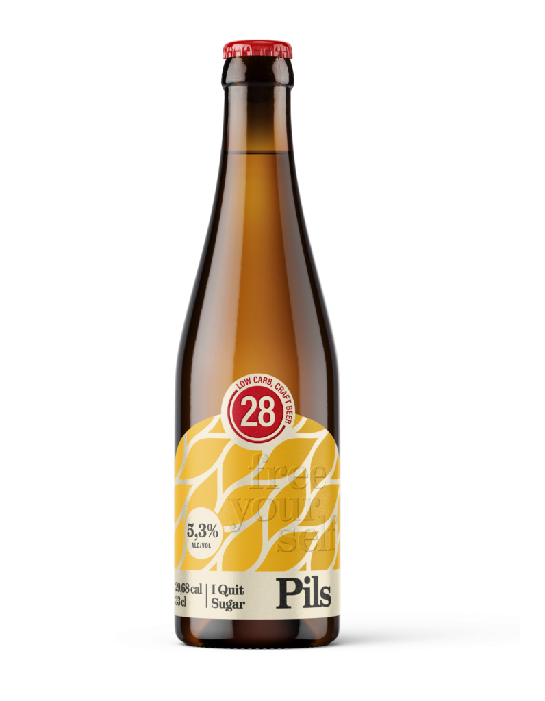 28 Low Carb Craft Bier „Pils“ 6 Fl. x 0,33l