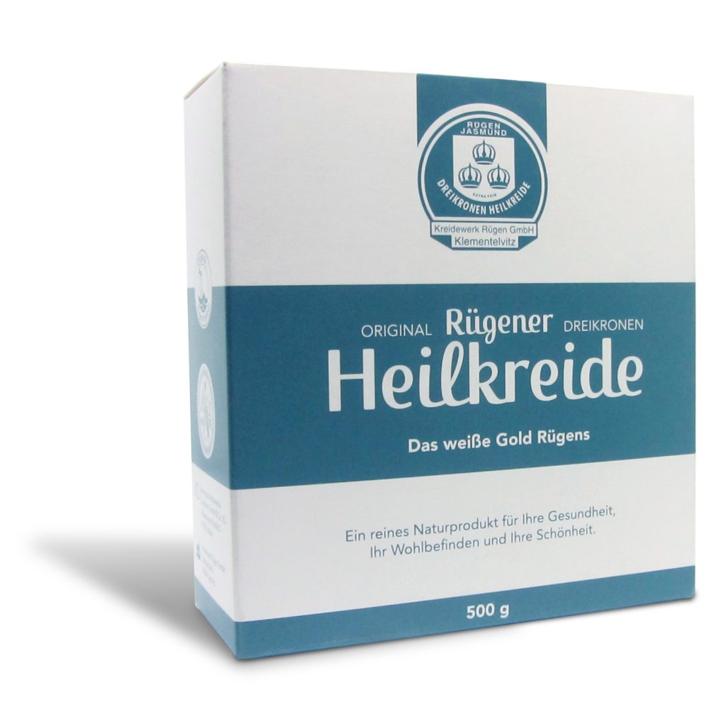 Original Rügener Dreikronen-Heilkreide® (500 g - Faltkarton)